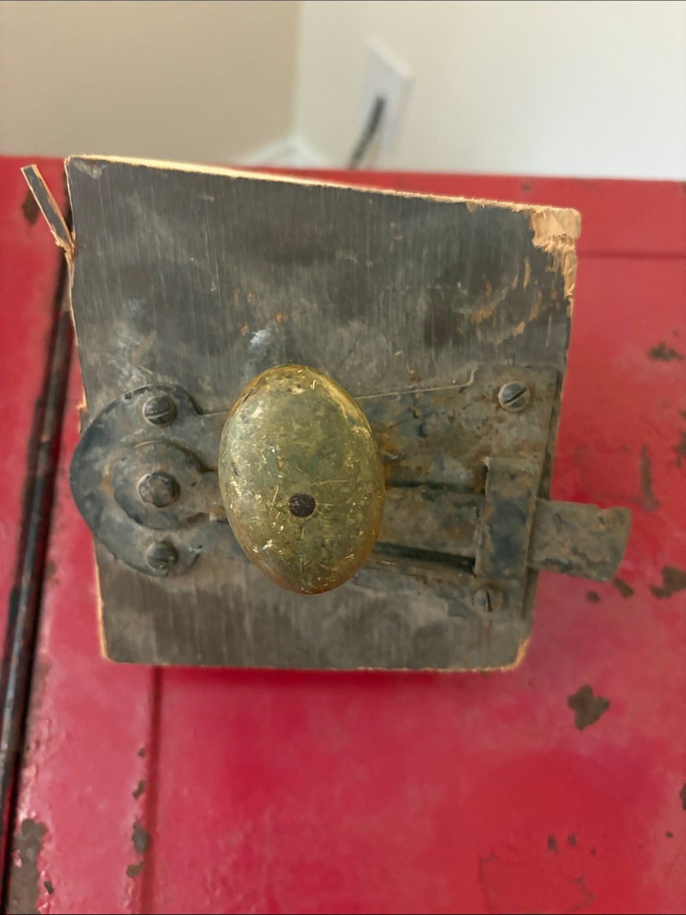 2 pcs Old Spring Door Latch Hardware
Vintage Door Lock Period Brass ...
